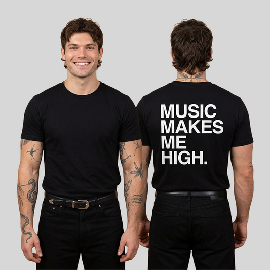 Camiseta Algodon Music Makes Art