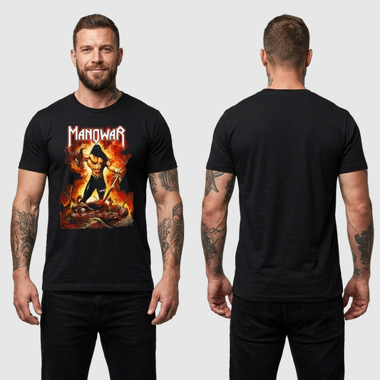 Camiseta Algodon Manowar The Dawn Of Battle