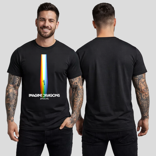 Camiseta Algodon Imagine Dragons Album Belive