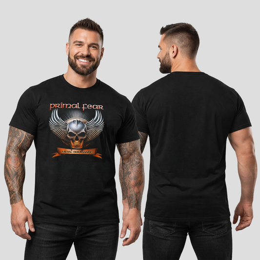 Camiseta Algodon Primal Fear Metal Commando
