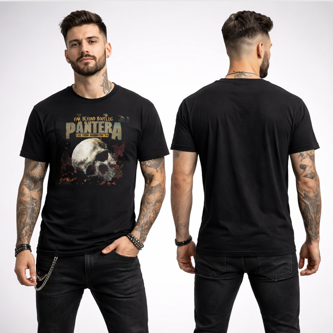 Camiseta Algodon Pantera Far Beyond Bootleg Poster