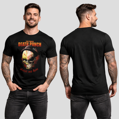 Camiseta Algodon Five Finger Death Punch Jekyll And Hyde