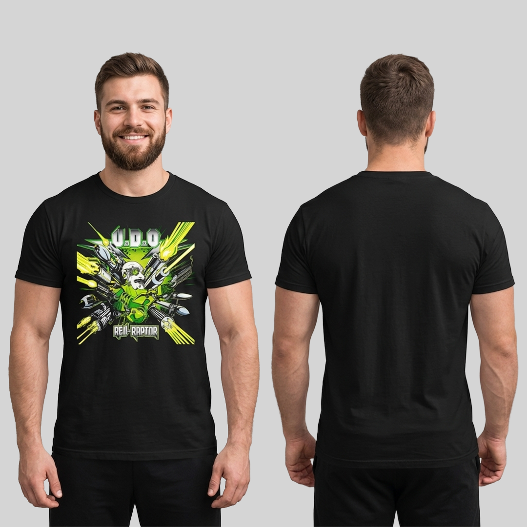 Camiseta Algodon U.D.O. Rev-Raptor