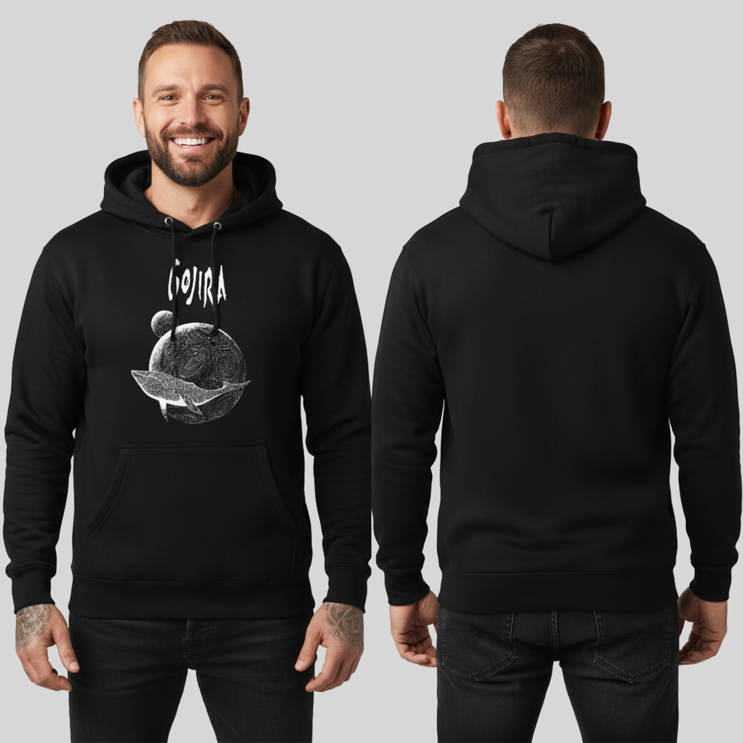 Buzo Capota Gojira Flying Whales