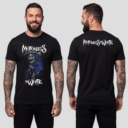 Camiseta Algodón Motionless in White Doble Estampado