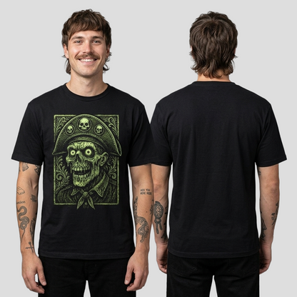 Camiseta Algodon Rob Zombie Pirata