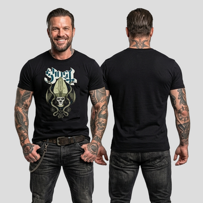 Camiseta Algodon Ghost Papa Emeritus