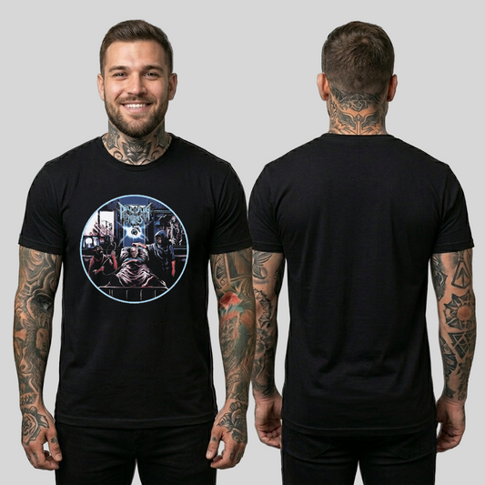 Camiseta Algodon Pull Plug Patches Poster