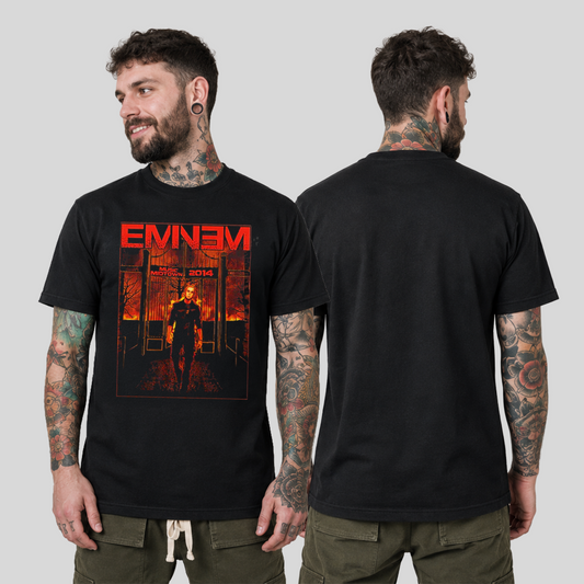 Camiseta Algodon Eminem Poster 2014