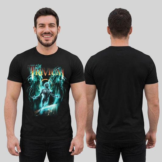 Camiseta Algodon Trivium Poster