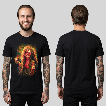 Camiseta Algodon Janice Joplin Art 2