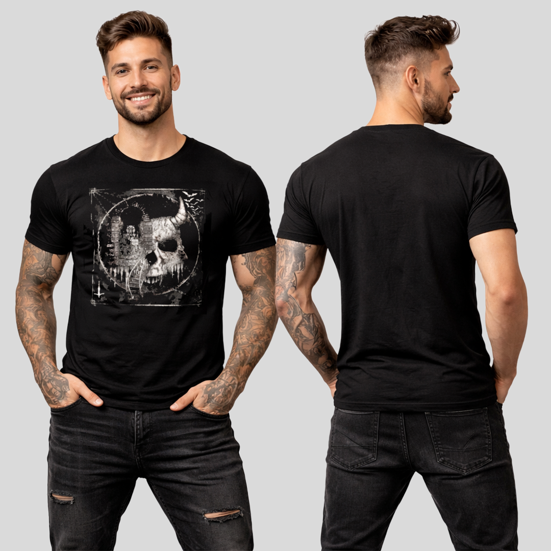 Camiseta Algodon Rock Poster Style