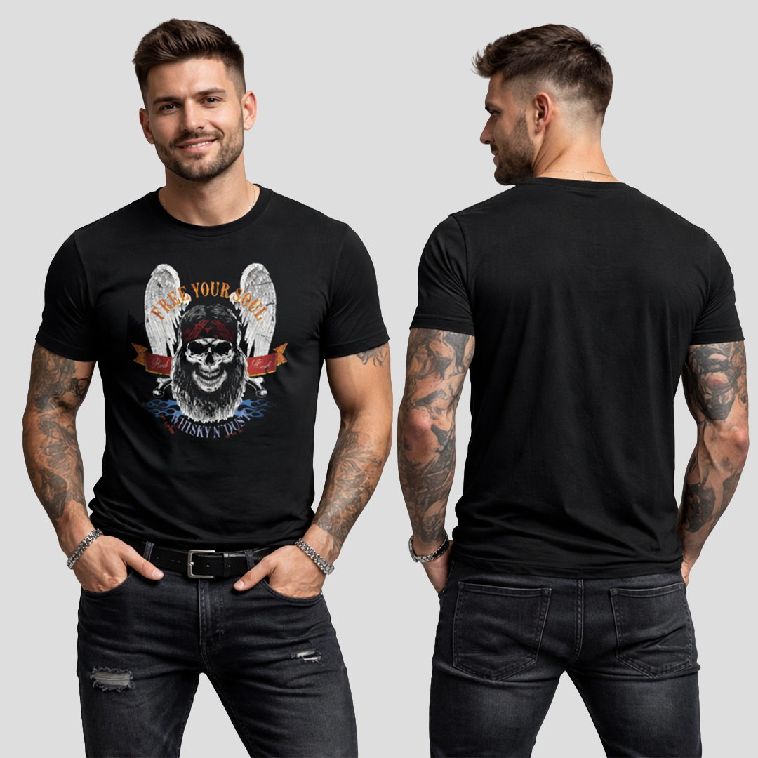 Camiseta Algodon Rock Free You Sould