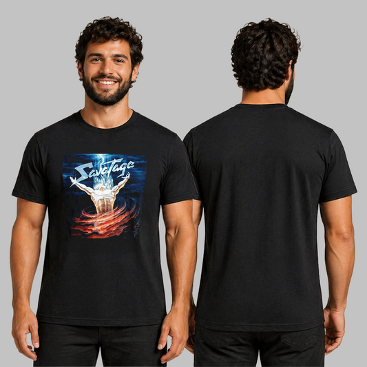Camiseta Algodon Savatage Handful of Rain