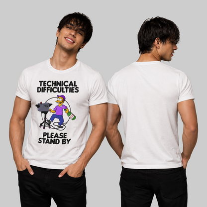 Camiseta Algodon Presentamos Dificultades