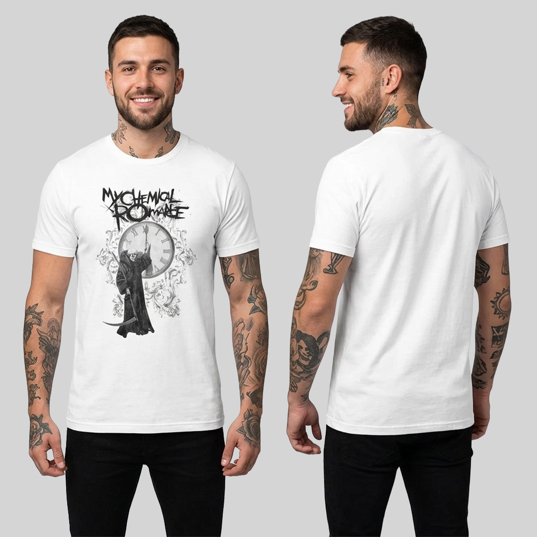 Camiseta Algodón My Chemical Romance Father Time