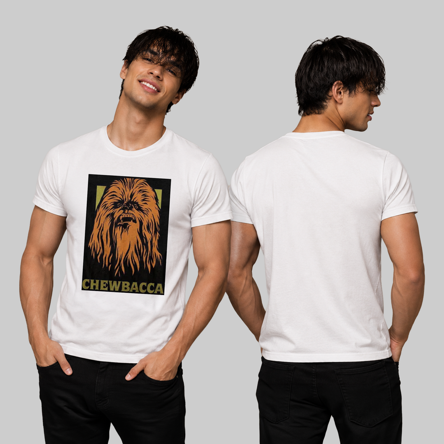 Camiseta Algodon Chewbacca de Star Wars