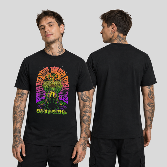Camiseta Algodon Suicide Silence Cannabis Poster