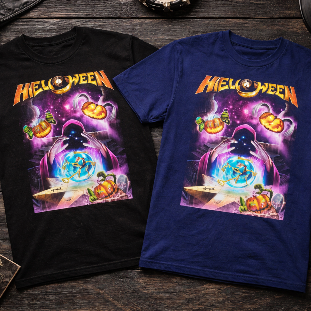 Camiseta Algodon Helloween Master Of Keys Poster