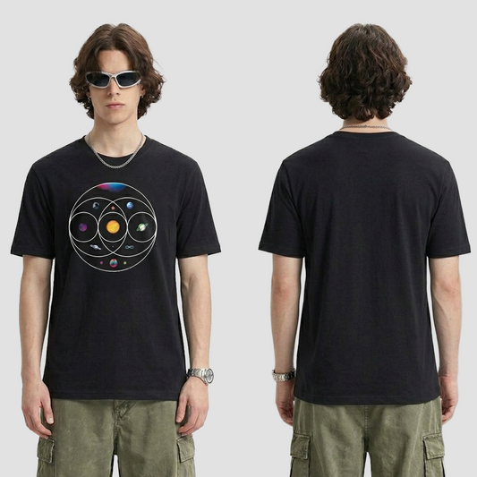 Camiseta Algodon Coldplay Sistema Solar