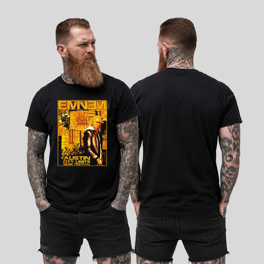 Camiseta Algodon Eminem Austin Music Festival