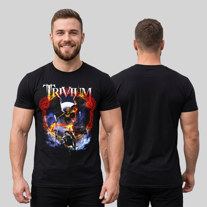 Camiseta Algodon Trivium Death Rider