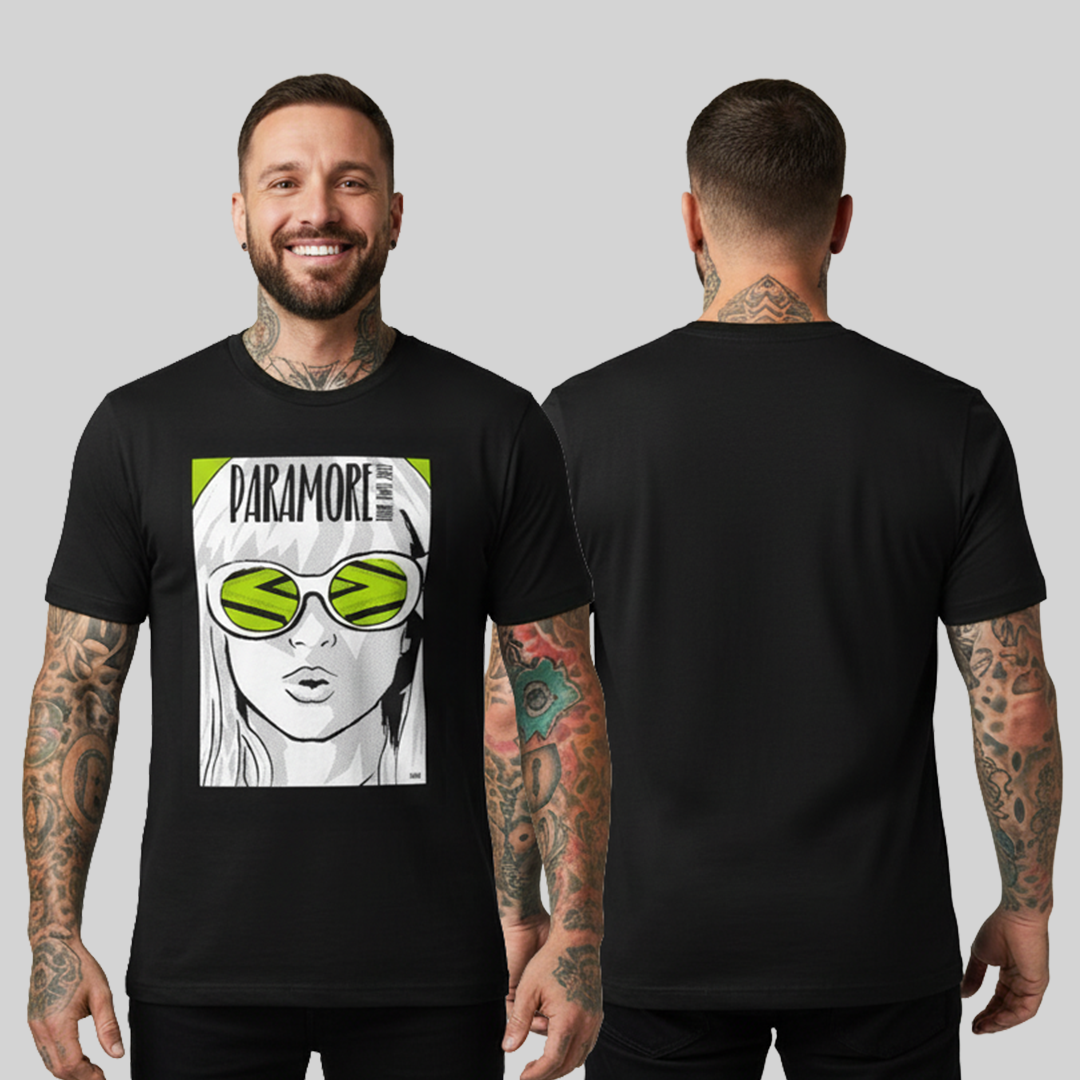 Camiseta Algodon Paramore Tour 2017
