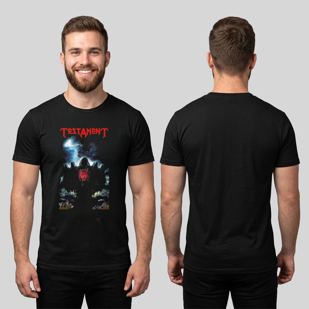 Camiseta Algodon Testament The Religion Poster