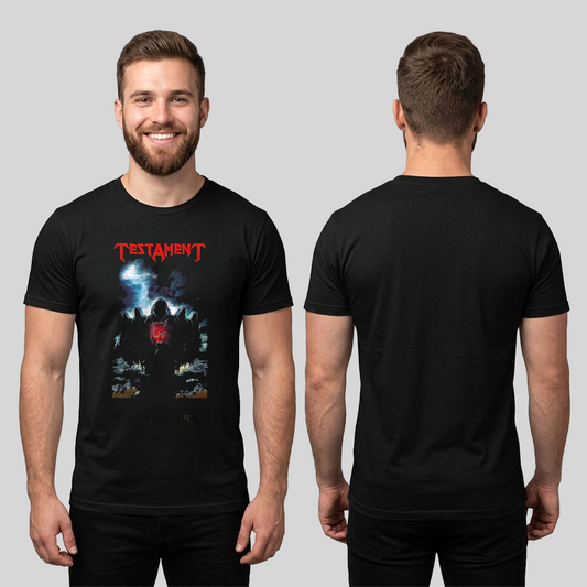 Camiseta Algodon Testament The Religion Poster