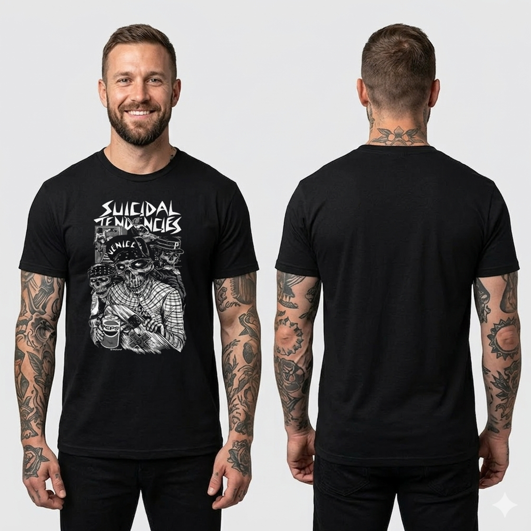 Camiseta Algodon Suicidal Tendencies Pepsi
