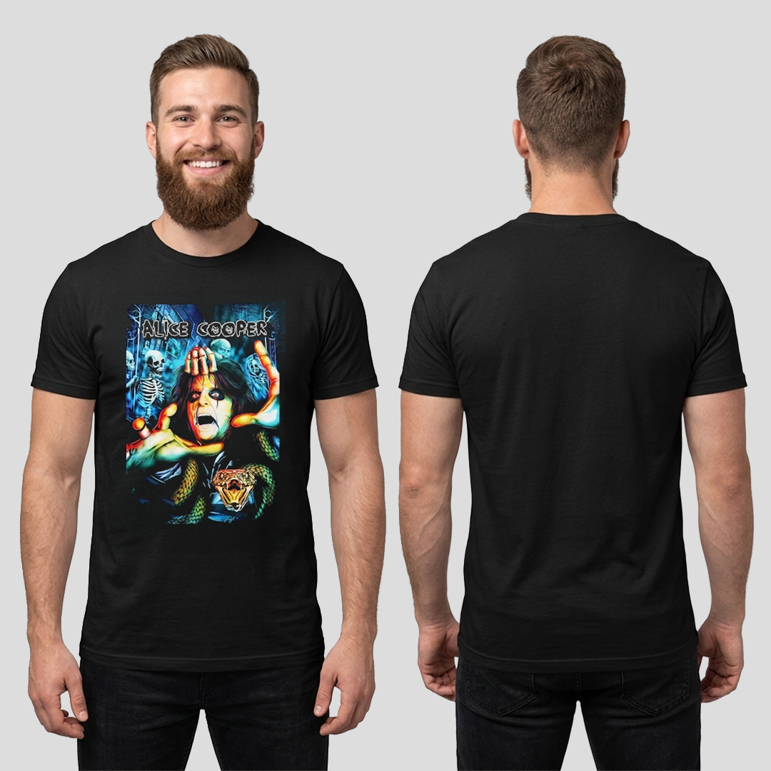 Camiseta Algodon Alice Cooper Style Poster