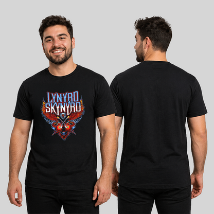 Camiseta Algodon Lynyrd Skynyrd Crossed Guitars