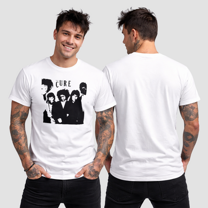 Camiseta algodón The Cure band Rock Style