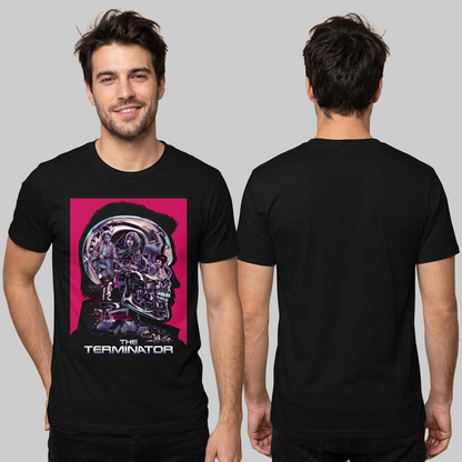 Camiseta Algodon Terminator Poster
