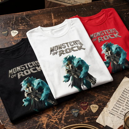 Camiseta Algodon Monsters Of Rock Logo
