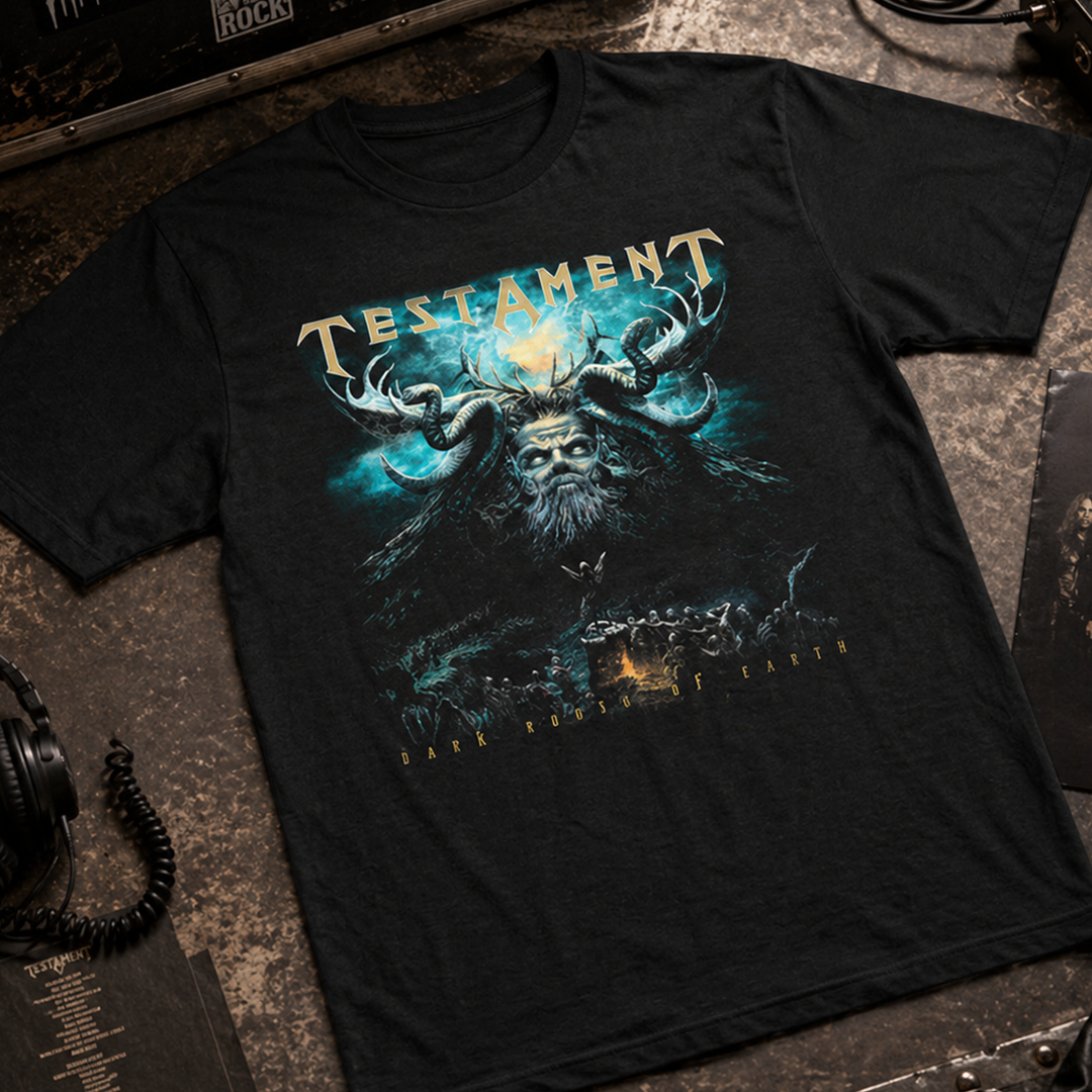 Camiseta Algodon Testament Dark Roots Of Earth