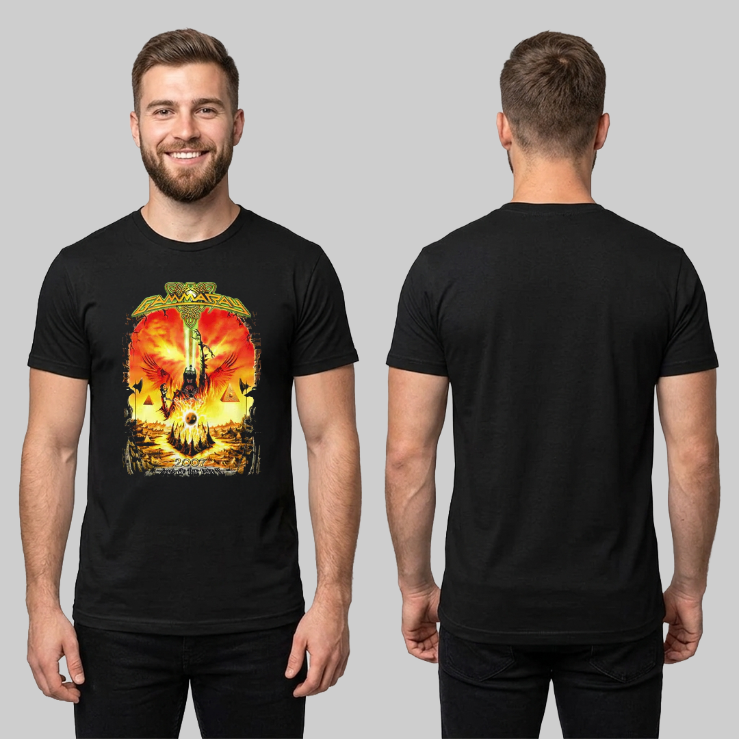 Camiseta Algodon Gamma Ray Land Of The Free