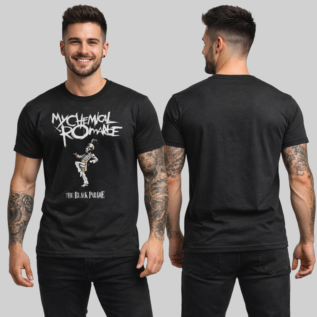 Camiseta Algodón My Chemical Romance The Black Parade 2
