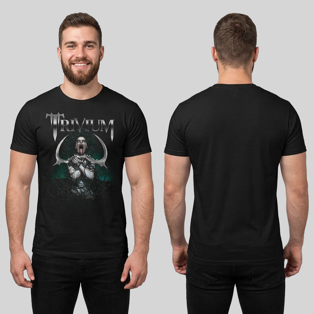 Camiseta Algodon Trivium Women Poster