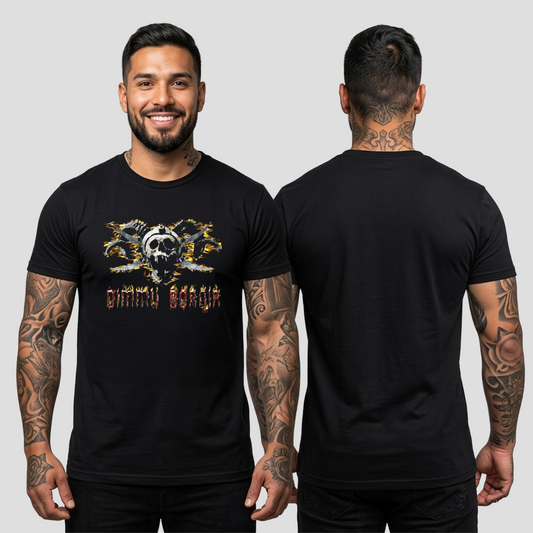 Camiseta Algodon Dimmu Borgir Skull Style