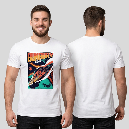Camiseta Algodon Bunbury Poster 2014