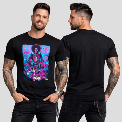 Camiseta Algodon Jimmy Hendrix Poster Style