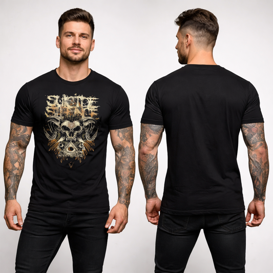 Camiseta Algodon Suicide Silence Goathorn