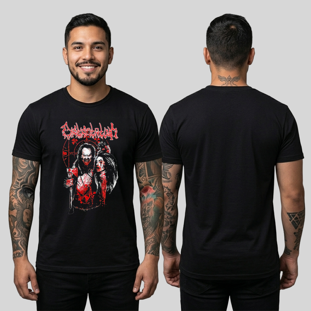 Camiseta Algodon Rock Style Poster
