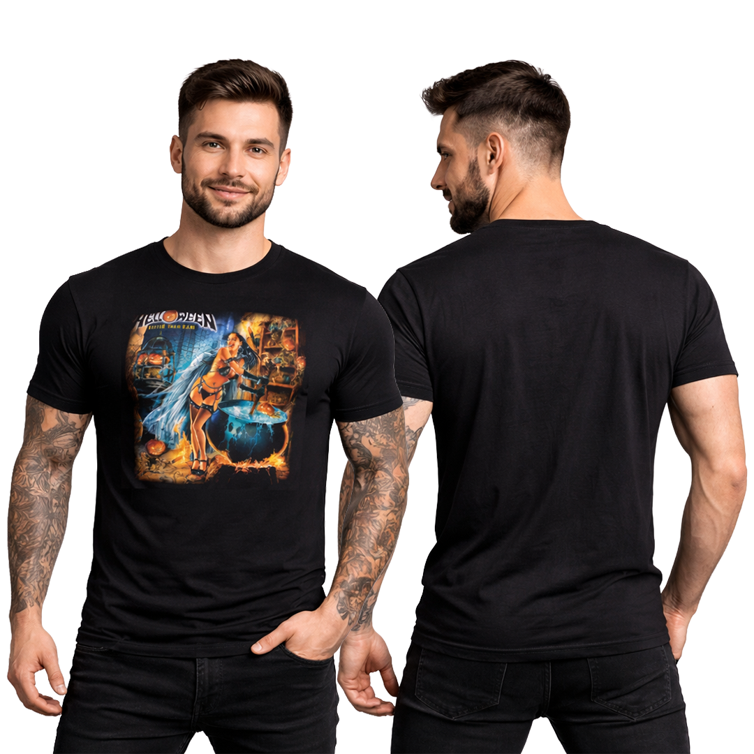 Camiseta Algodon Helloween Better Than Raw Poster