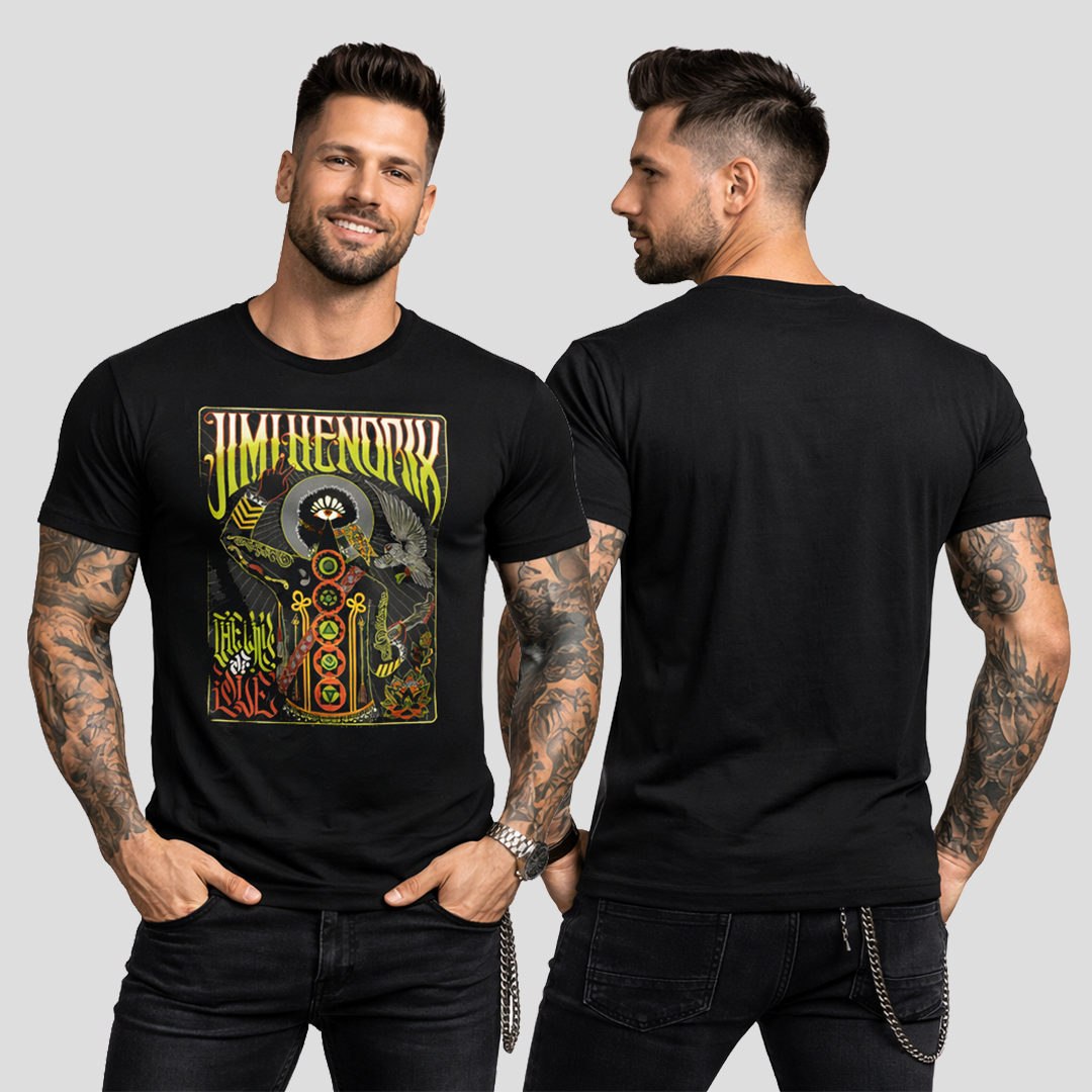 Camiseta Algodon Jimi Hendrix The Cry Of Love