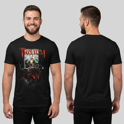 Camiseta Algodon Trivium Style Art