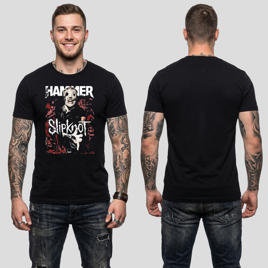 Camiseta Algodon Slipknot Hammer Poster