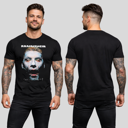 Camiseta Algodon Ramnstein Rostro Art
