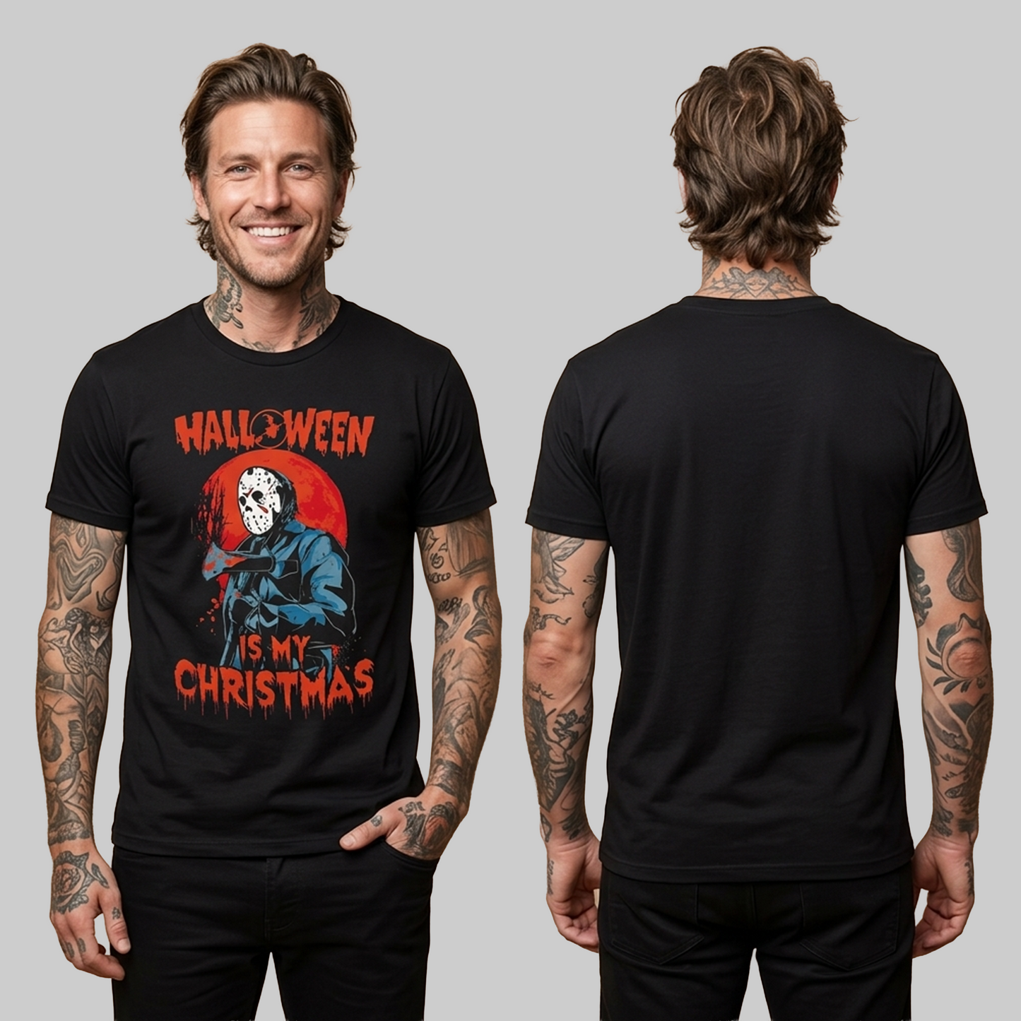Camiseta Algodon Jason Halloween